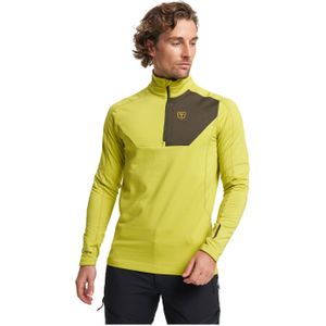 Tenson TXLite Half Zip skipully heren geel