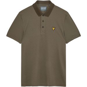 Lyle & Scott Golf Microstripe Polo Polo shirtsSALE Golfkleding HerenGolfkleding - HerenSALE GolfkledingGolfkledingSALEGolf