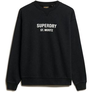 Superdry Sport Luxe Loose Crew Sweat SALE Kleding DamesSALE Kleding DamesSweaters & HoodiesSALE KledingWintersportkleding - DamesSALEWintersportkledingWintersport