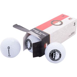 Feyenoord - Golfballen - 12 Pack - Hoogwaardige Kwaliteit - Officieel Logo