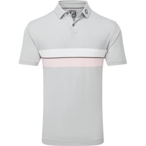 Footjoy Double Chest Band Pique SS Polo Polo shirtsGolfkleding - HerenGolfkledingGolf