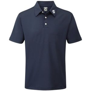 Stretch Pique Polo shirt - Navy