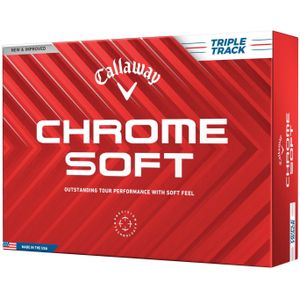 Callaway Chrome Soft Triple Track GolfballenGolfballenGolfballenGolf