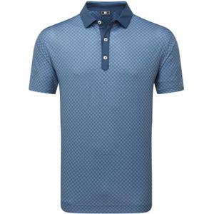 Footjoy Chcker Jaquard SS Polo Polo shirtsGolfkleding - HerenGolfkledingGolf