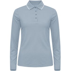 Rohnisch - Miriam LS Polo - Poloshirt - Dove Blue - Dames Golfkleding