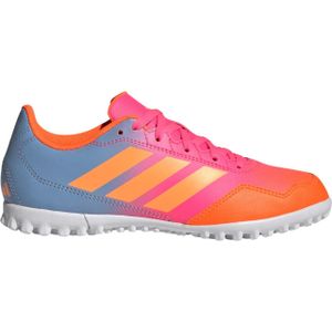 Adidas Youngstar Rise - Hockeyschoenen - Zwart - Rubberen Zool - Mesh Bovenwerk