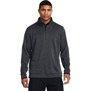 UA Storm SweaterFleece QZ LB-Black / White / Black