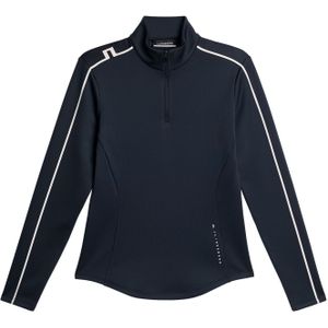J.Lindeberg - Nefe Quarter Zip - Midlayer - JL Navy - Dames Golfkleding