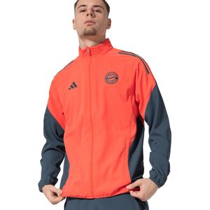 FC Bayern Präsentationsjacke Teamline - Orange - adidas