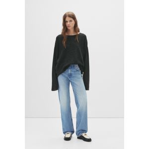 Straight Jeans Met Halfhoge Taille