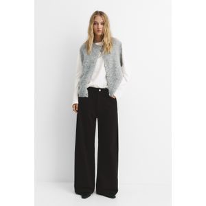 Baggy Jeans Met Halfhoge Taille