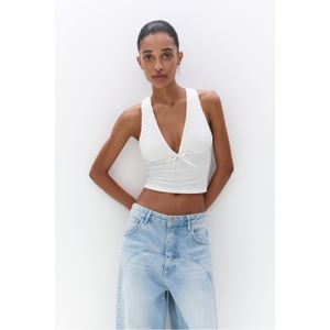 Rustieke Top Met Strik