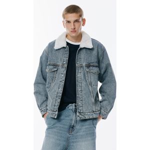 Denimjack Met Bontkraag
