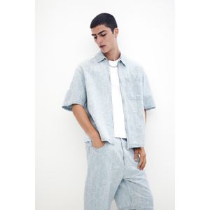 Jacquard Denim Shirt