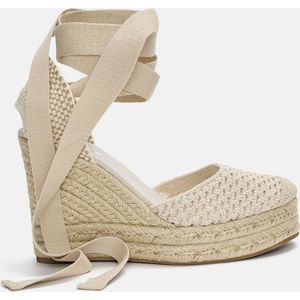 Crochet Espadrilles Met Sleehak