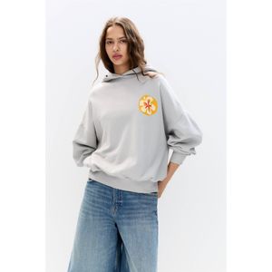 Hoodie Met Hibiscusbloem