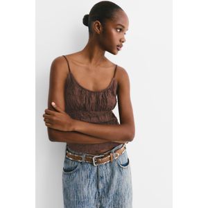 Kanten Top Met Bandjes