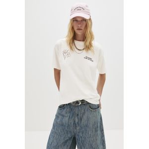 T-Shirt Met Vaasprint