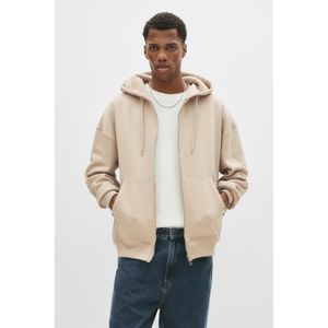 Basic Hoodie Met Capuchon En Rits