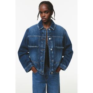 Denim Jack Met Gewatteerd Binnenvest