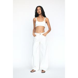 Straight Baggy Jeans Met Stras