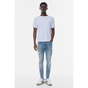 Carrot Fit Jeans Met Verfspetters