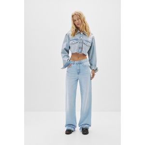 Straight Jeans Met Hoge Taille