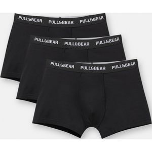 3-Pack Boxershorts Met Klein Zwart Logo