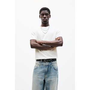 Tricot T-Shirt Met Korte Mouw