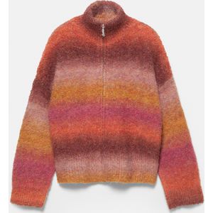 Vest Met Opstaande Kraag En Rits