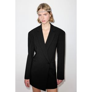 Blazerjurk Met Open Rug