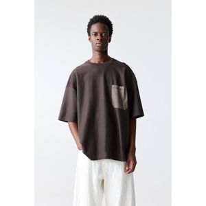 Sweater Met Korte Mouw En Zak