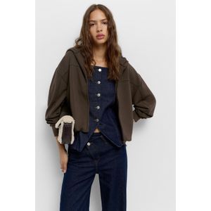 Sweater Met Modal En Capuchon