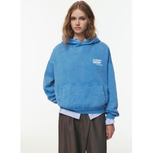 Hoodie Met Mid Century-Print