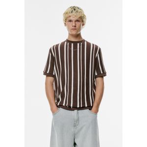 Tricot T-Shirt Met Panelen