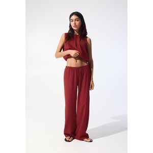 Rustieke Pyjamalook Broek