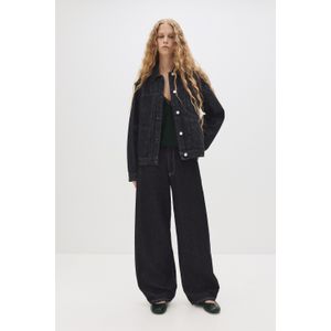 Barrel Jeans Met Geborduurde Ster