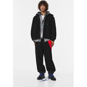 Jacquard Relax Fit Baggy Jeans