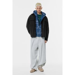 Overshirt Van Laken Met Zakken