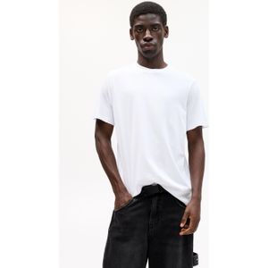 Basic T-Shirt Met Korte Mouw Van Katoen