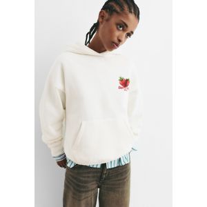 Capuchonsweater Met Aardbeien