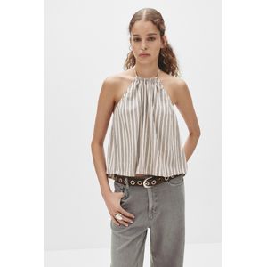Gestreepte Haltertop