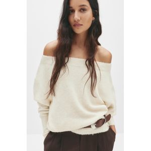 Asymmetrische Zachte Tricot Trui