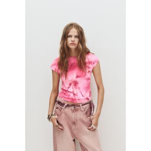 T-Shirt Met Bloemenprint