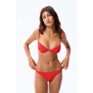 Balconette Bikinitop Met Structuur