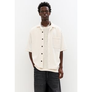 Rustiek Overhemd Met Korte Mouw