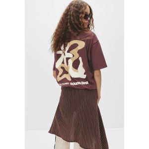 T-Shirt Met Bloemenprint