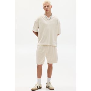 Joggingbermuda Met Gaasstof