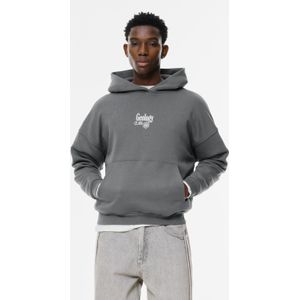 Capuchonsweater Met Grafische Print Van Mineralen