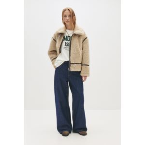 Baggy Jeans Met Halfhoge Taille